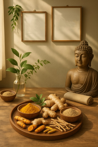Ayurveda herbs and wellness